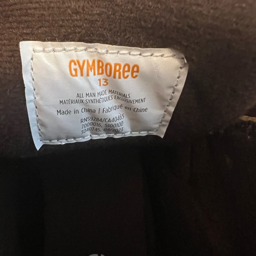 Gymboree Fall Winter Corduroy Cuff Brown Boy Boots RN59284 Size 13 - Picture 5 of 6